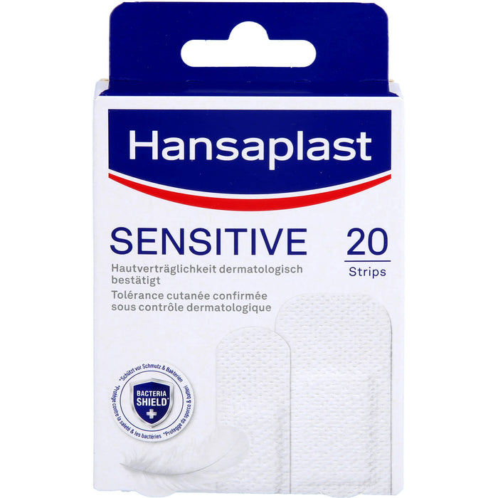 Hansaplast Sensitive Pflaster Hypoallergen, 20 St. Pflaster