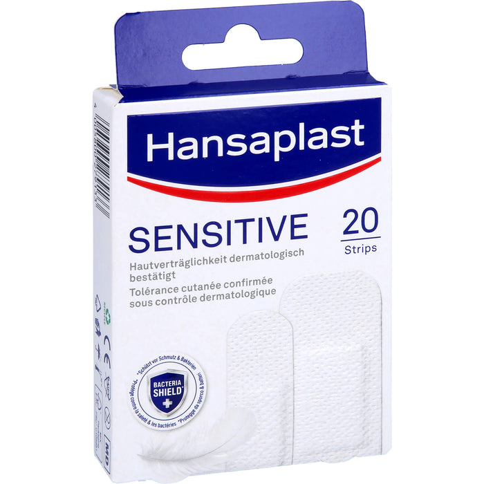 Hansaplast Sensitive Pflaster Hypoallergen, 20 St. Pflaster