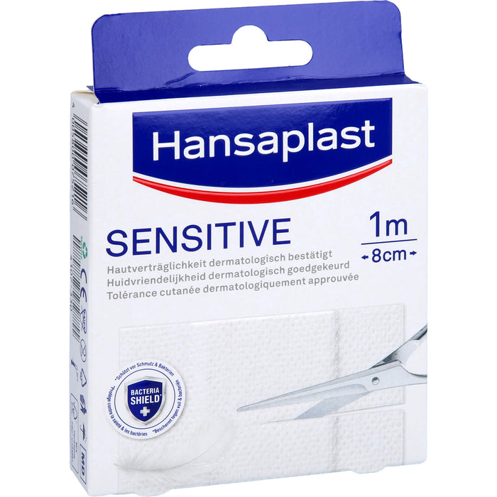 Hansaplast Sensitive Pflaster Hypoallergen 1mx8cm, 1 St. Pflaster