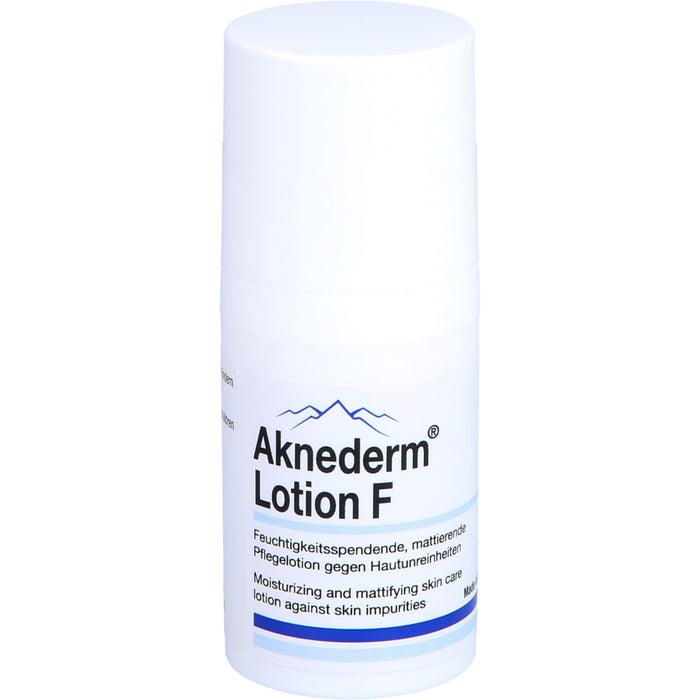 Aknederm Lotion F gegen Hautunreinheiten, 30 ml Lotion