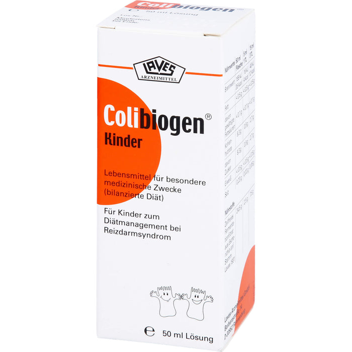 Colibiogen Lösung für Kinder bei Reizdarmsyndrom, 50 ml Lösung