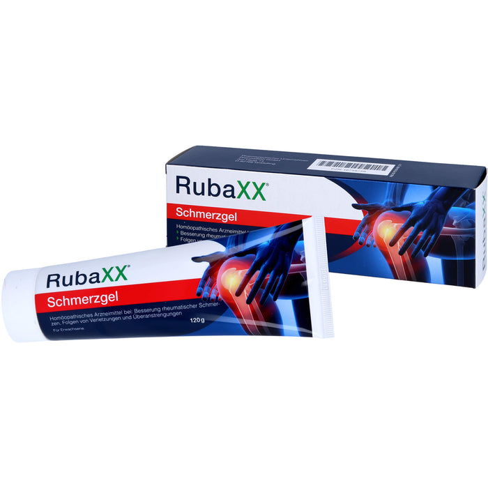 RubaXX Schmerzgel bei rheumatischen Schmerzen, 120 g Gel