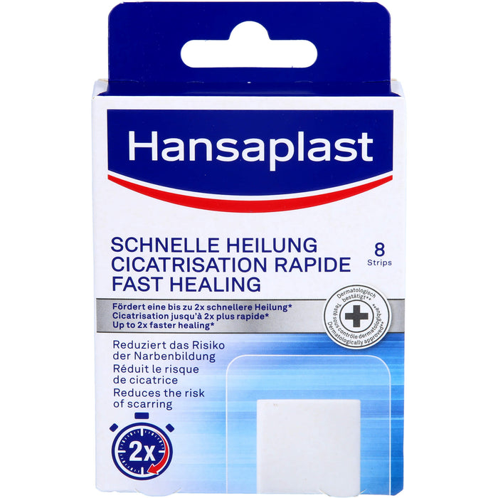 Hansaplast Schnelle Heilung Pflaster 8 Str, 8 St. Pflaster