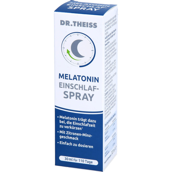 DR. THEISS Melatonin Einschlaf-Spray, 30 ml Spray