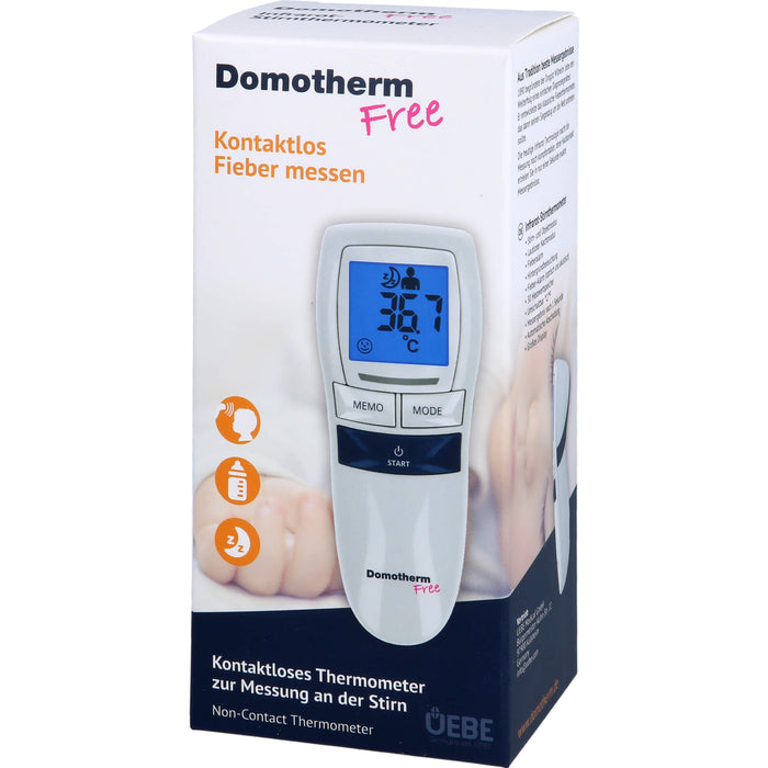 Domotherm Free Infrarot-Stirnthermometer, 1 St. Gerät