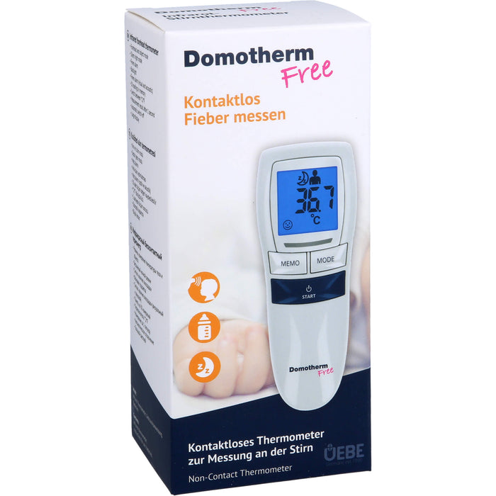 Domotherm Free Infrarot-Stirnthermometer, 1 St. Gerät