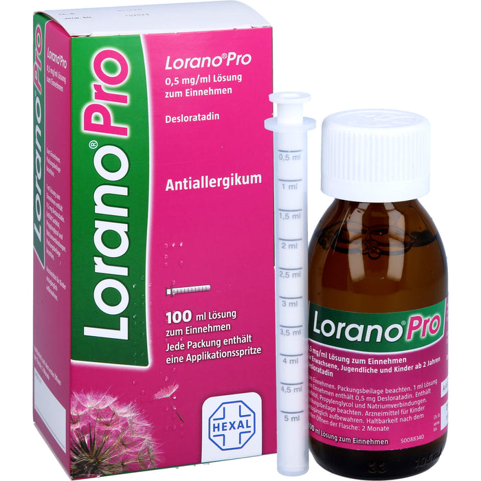LoranoPro 0,5 mg/ml Lösung zum Einnehmen, 100 ml LSE