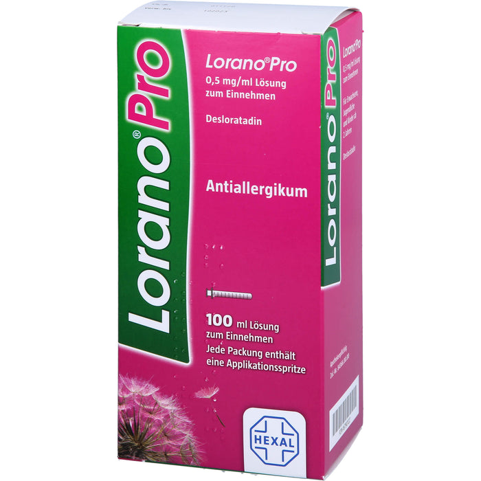 LoranoPro 0,5 mg/ml Lösung zum Einnehmen, 100 ml LSE