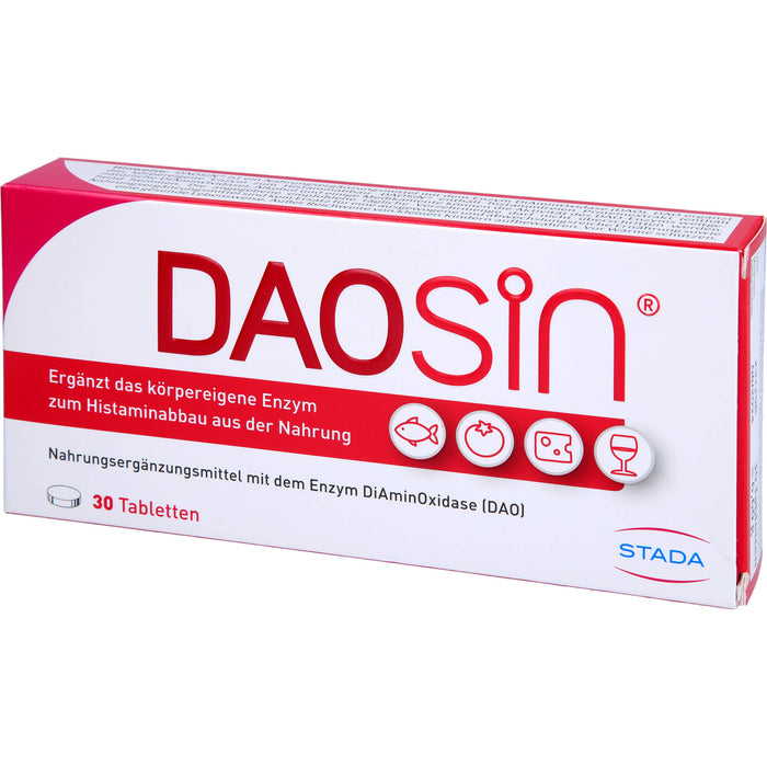 DAOSiN Tabletten zur Unterstützung des Histaminabbaus, 30 St. Tabletten