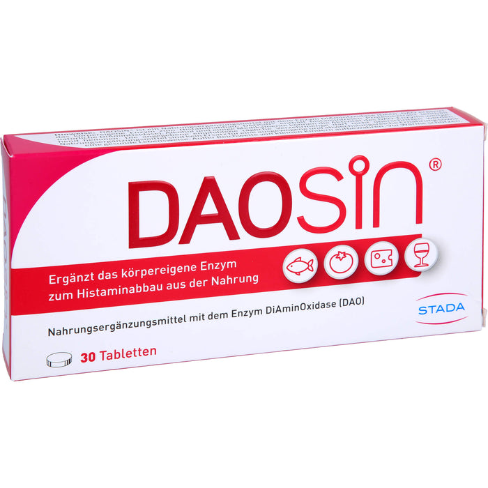 DAOSiN Tabletten zur Unterstützung des Histaminabbaus, 30 St. Tabletten