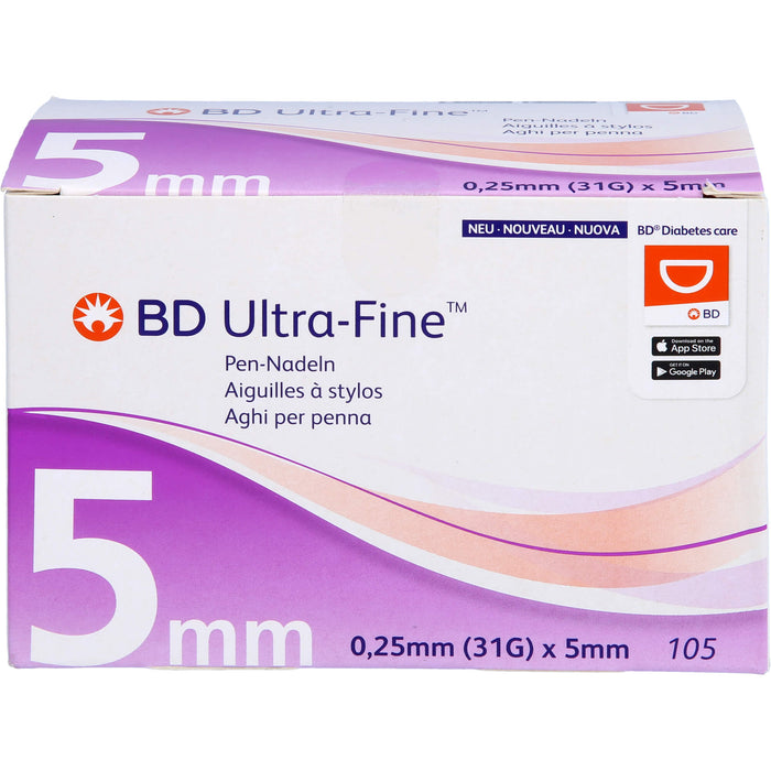 Bd Ultra Fine 5mm31g0.25mm, 105 St KAN