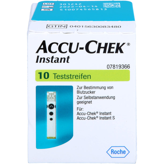 ACCU-CHEK Instant Teststreifen, 1X10 St TTR