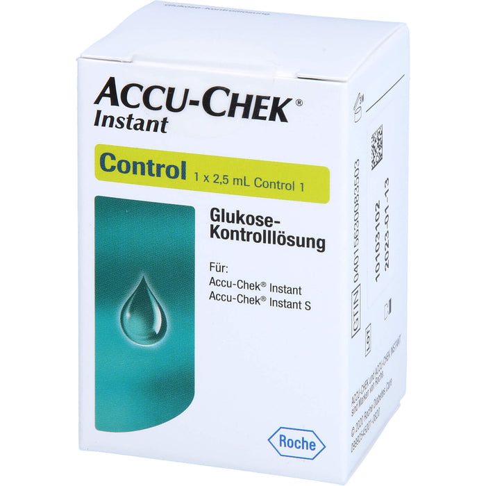 Accu Chek Instant Kontroll, 1X2.5 ml LOE