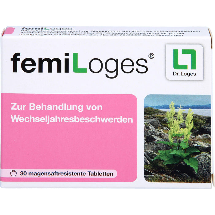 femiLoges Tabletten bei Wechseljahresbeschwerden, 30 St. Tabletten
