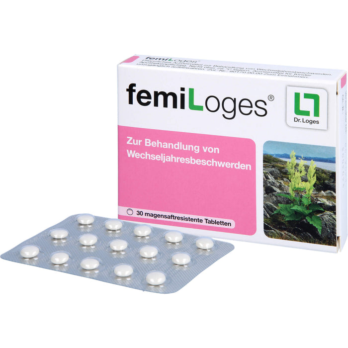 femiLoges Tabletten bei Wechseljahresbeschwerden, 30 St. Tabletten