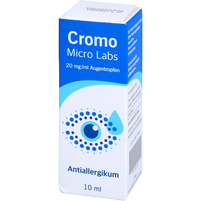 Cromo Micro Labs 20 mg/ml Augentropfen, 10 ml Lösung