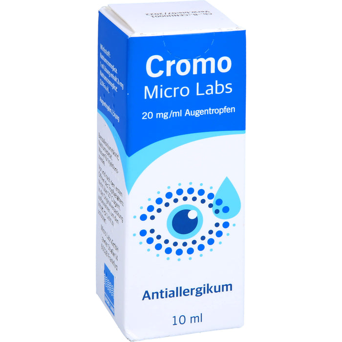 Cromo Micro Labs 20 mg/ml Augentropfen, 10 ml Lösung
