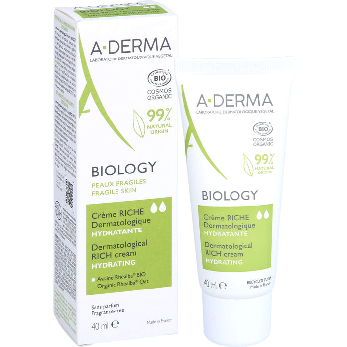 Aderma Bio Creme Reichhalt, 40 ml CRE