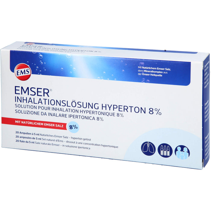 Emser Inh Lsg Hyperton 8%, 20X5 ml IHA