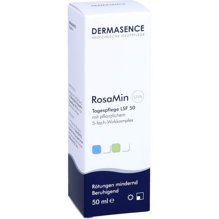 Dermasence RosaMin Tagespflege LSF 50, 50 ml Creme