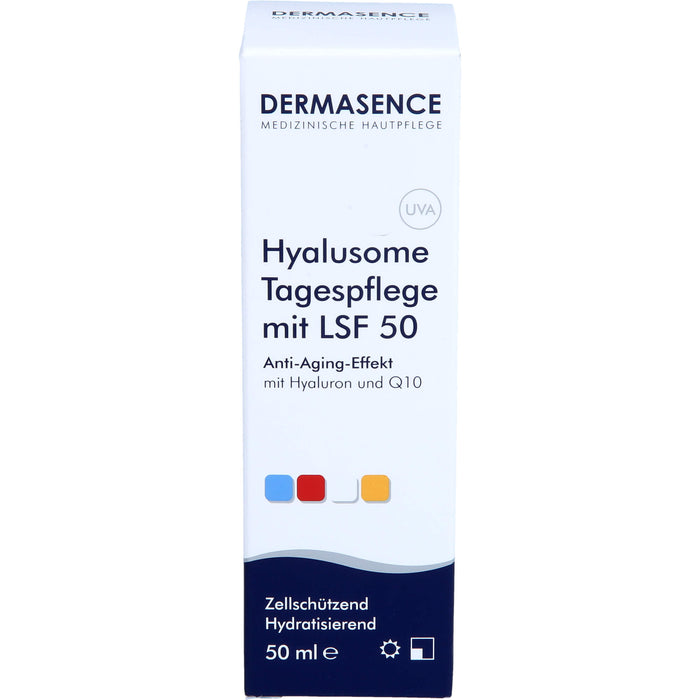 DERMASENCE Hyalusome Tagespflege LSF 50 zellschützend und hydratisierend, 50 ml Lotion