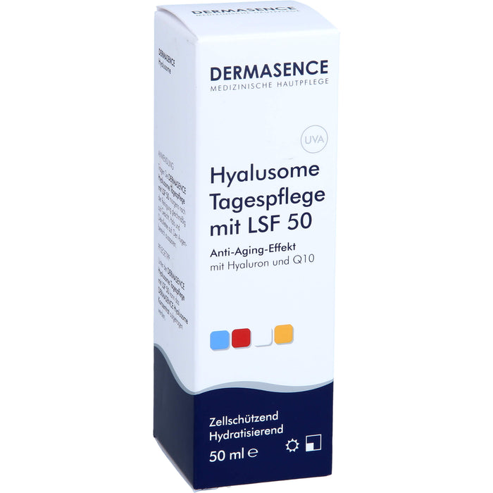 DERMASENCE Hyalusome Tagespflege LSF 50 zellschützend und hydratisierend, 50 ml Lotion