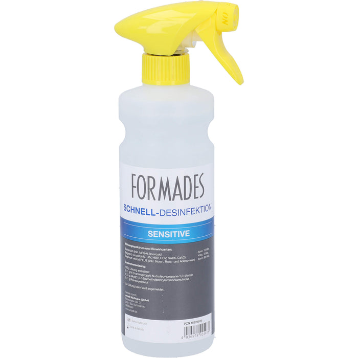 FORMADES Schnelldesinfektion Sensitive, 500 ml Lösung