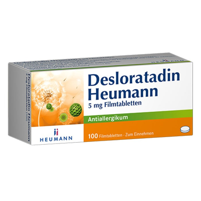 Desloratadin Heumann 5 mg Filmtabletten, 100 St. Tabletten