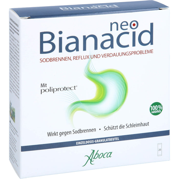 NeoBianacid Direktgranulat bei Sodbrennen, 20 St. Packung