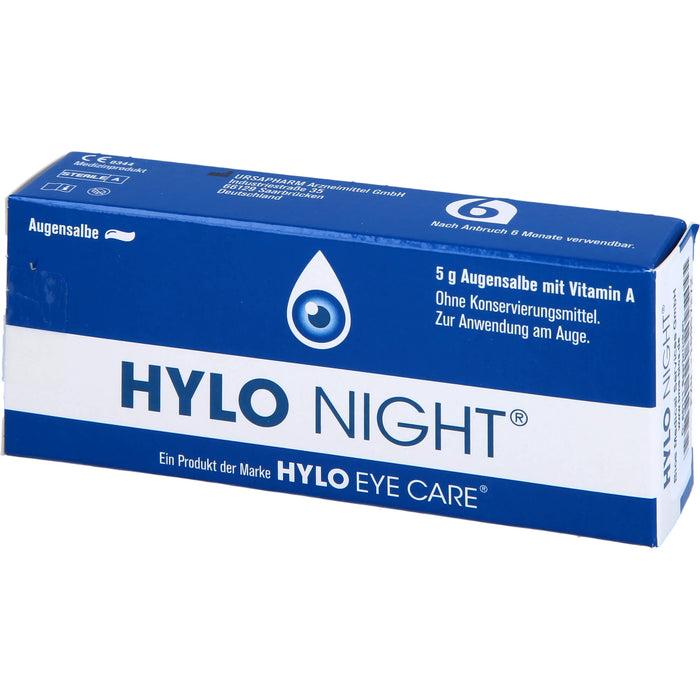 Hylo Night Augensalbe, 5 g Salbe