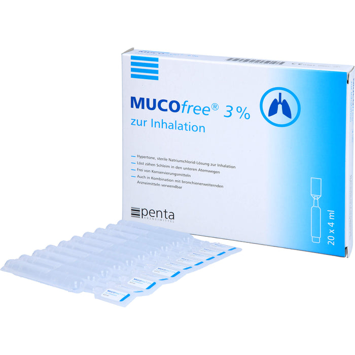 Mucofree 3% Zur Inhalation, 20X4 ml LOV