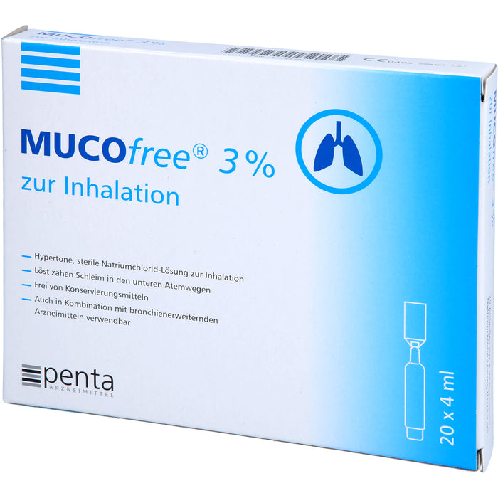 Mucofree 3% Zur Inhalation, 20X4 ml LOV