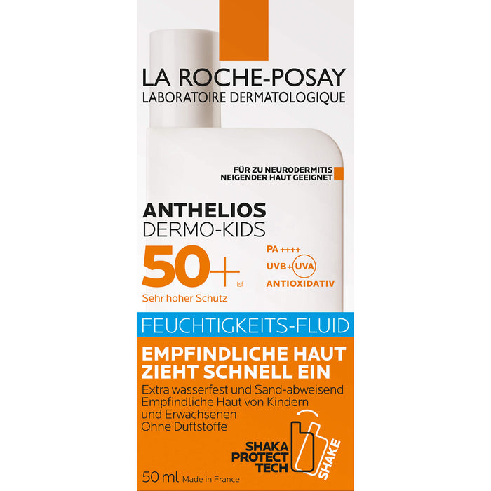 LA ROCHE-POSAY Anthelios DermoKid Feucht-Fluid LSF 50+, 50 ml Konzentrat