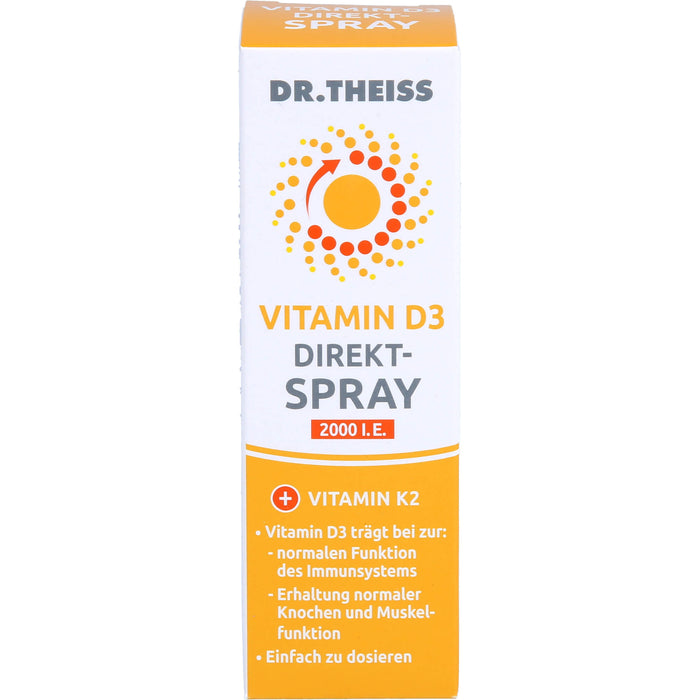 Dr. Theiss Vitamin D3 Direkt-Spray, 20 ml Spray
