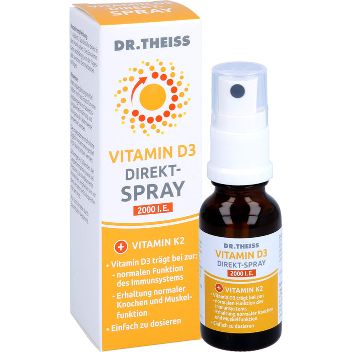 Dr. Theiss Vitamin D3 Direkt-Spray, 20 ml Spray