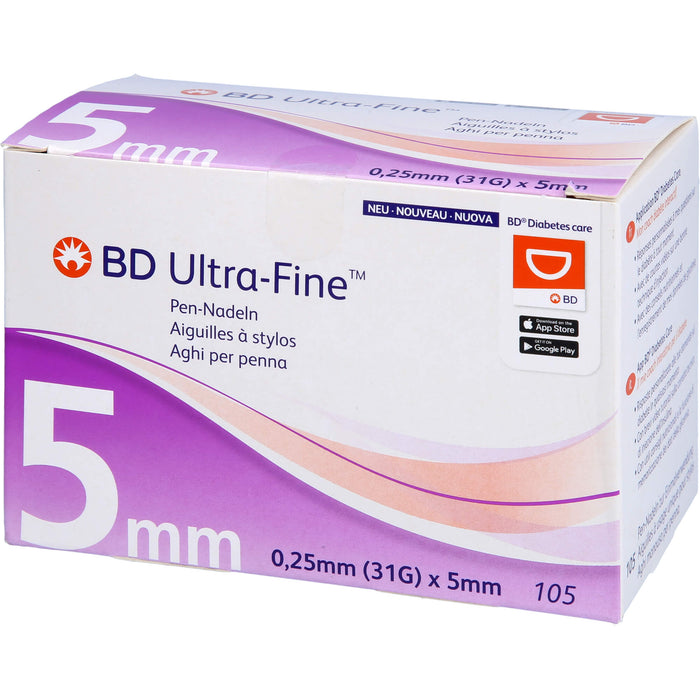 Bd Ultra Fine Pen 5mm 31g, 105 St KAN