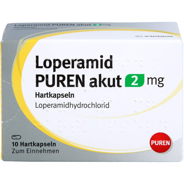 Loperamid Puren Akut 2mg, 10 St HKP