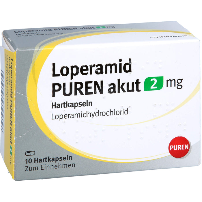 Loperamid Puren Akut 2mg, 10 St HKP