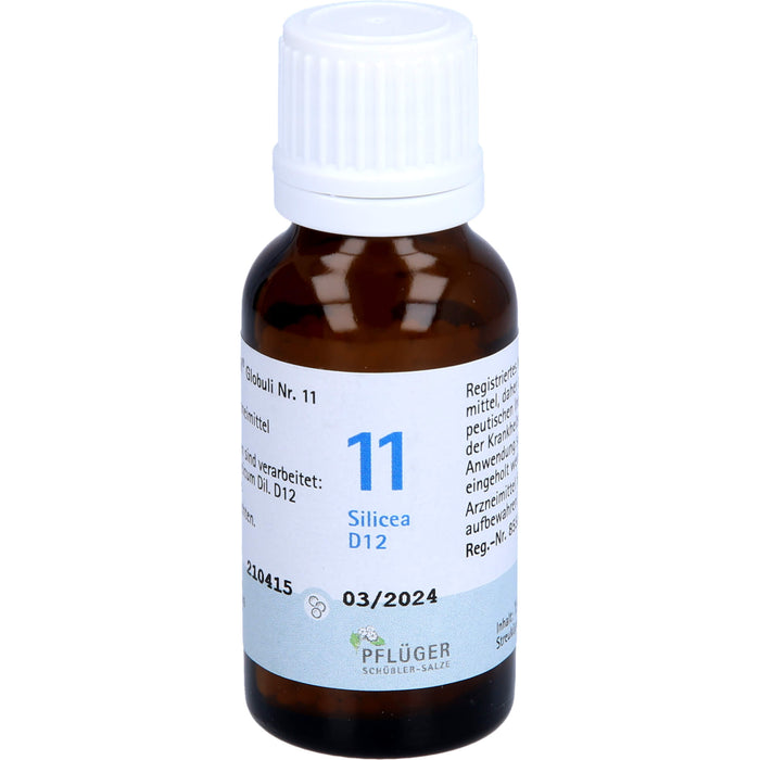 Biochemie 11 Silicea D 12, 15 g GLO