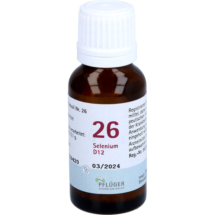 Biochemie 26 Selenium D 12, 15 g GLO