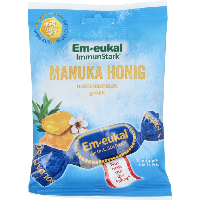 Em-eukal Manuka-Honig gefüllte Hustenbonbons, 75 g Bonbons