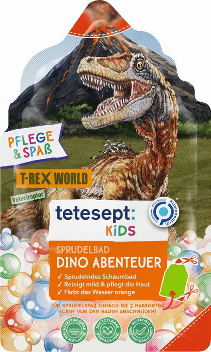 tetesept Kinder Badespaß Sprudelbad T-Rex World, 40 g Badezusatz