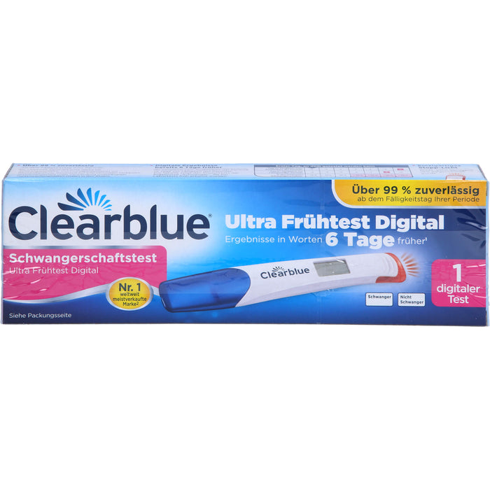 Clearblue Schwangerschaftstest Ultra Frühtest Dig, 1 St. Test