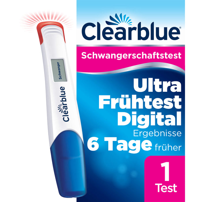Clearblue Schwangerschaftstest Ultra Frühtest Dig, 1 St. Test