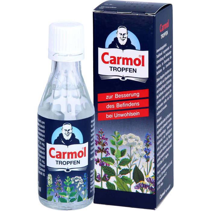 Carmol Tropfen zur Besserung des Befindens bei Unwohlsein, 40 ml Lösung