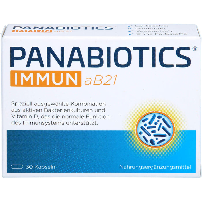 PANABIOTICS IMMUN aB21 Kapseln zur Unterstützung des Immunsystems, 30 St. Kapseln