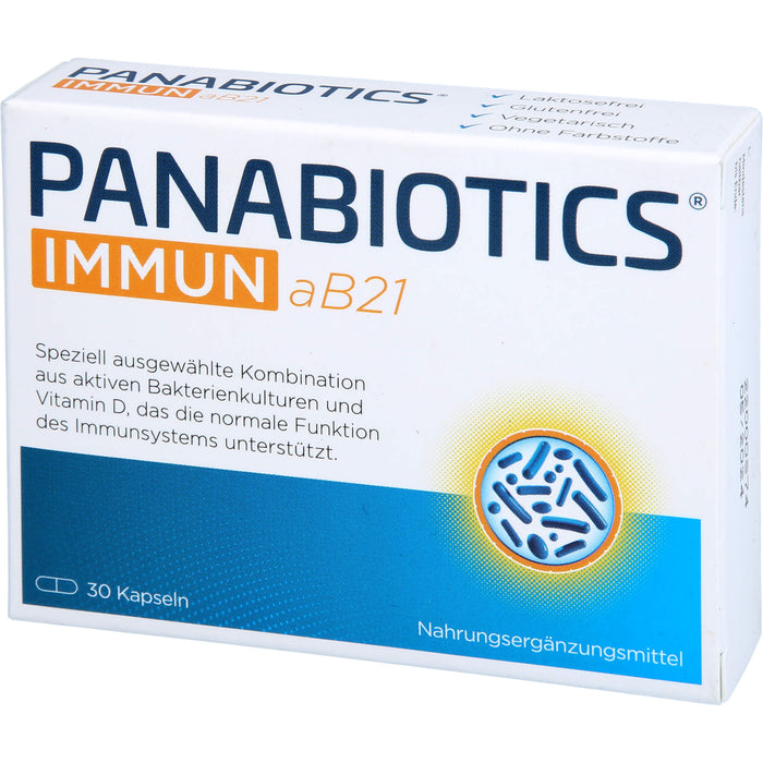 PANABIOTICS IMMUN aB21 Kapseln zur Unterstützung des Immunsystems, 30 St. Kapseln