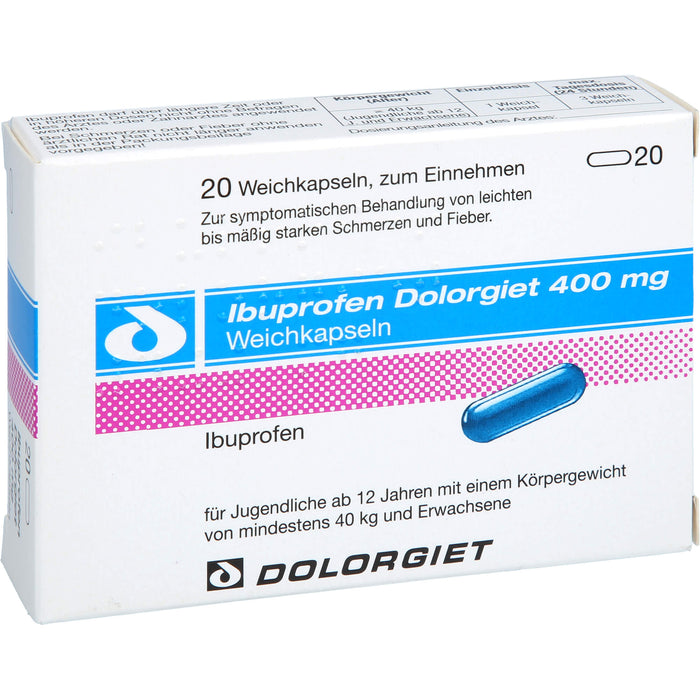 Ibuprofen Dolorgiet 400mg, 20 St WKA