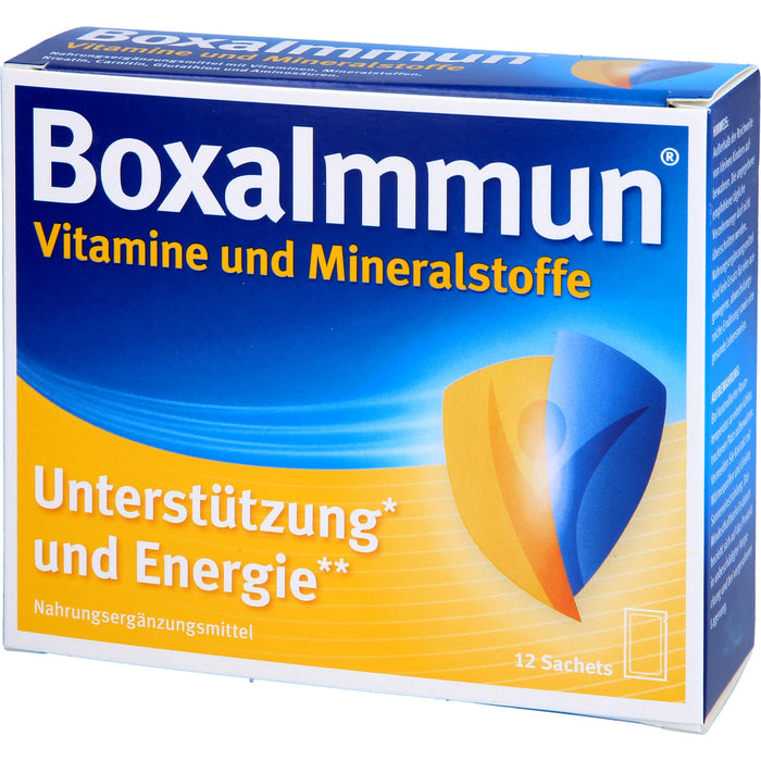 BoxaImmun Vitamine und Mineralstoffe Beutel, 12 St. Beutel