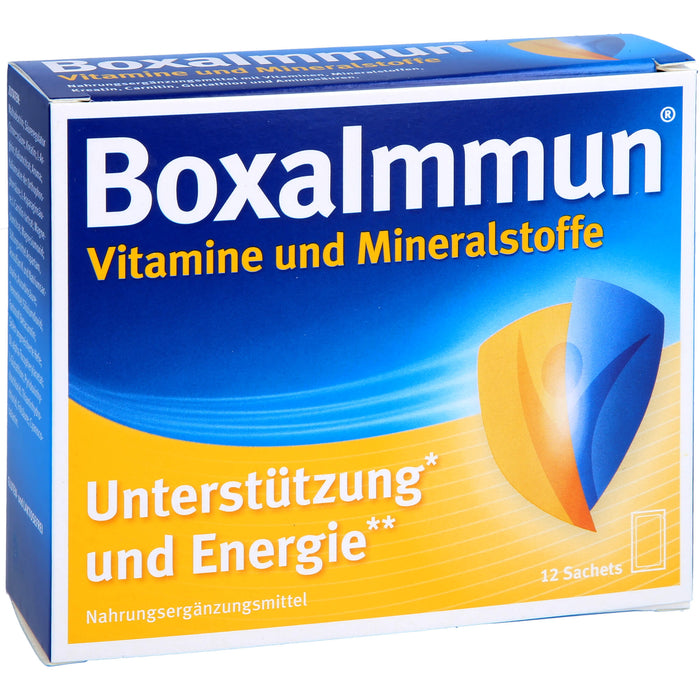 BoxaImmun Vitamine und Mineralstoffe Beutel, 12 St. Beutel